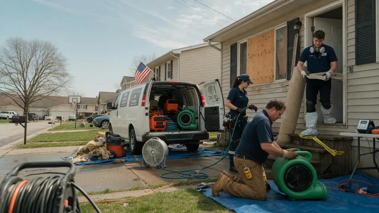 Water Damage Restoration in Leonore, IL near me